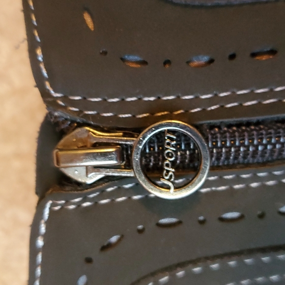 J Sport black suede ankle boots size 11M *practically new* - Picture 8 of 12